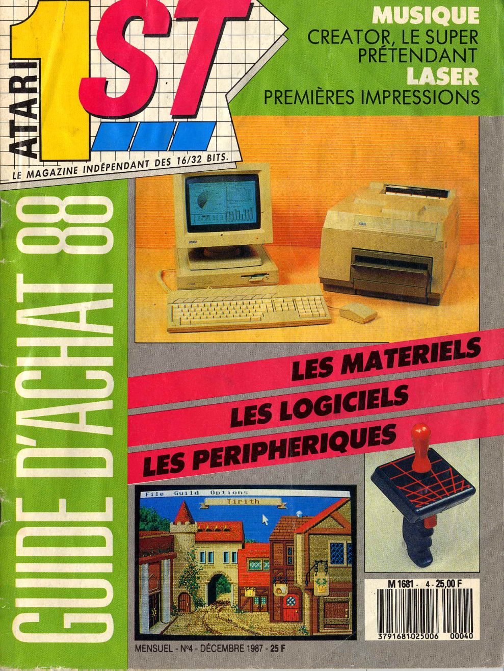 Première page de atari1st numero04