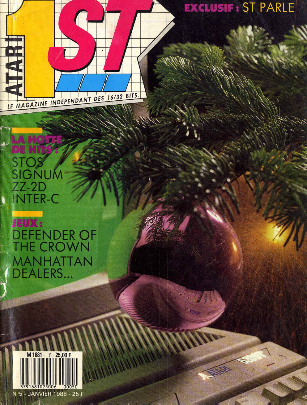 Première page de atari1st numero05
