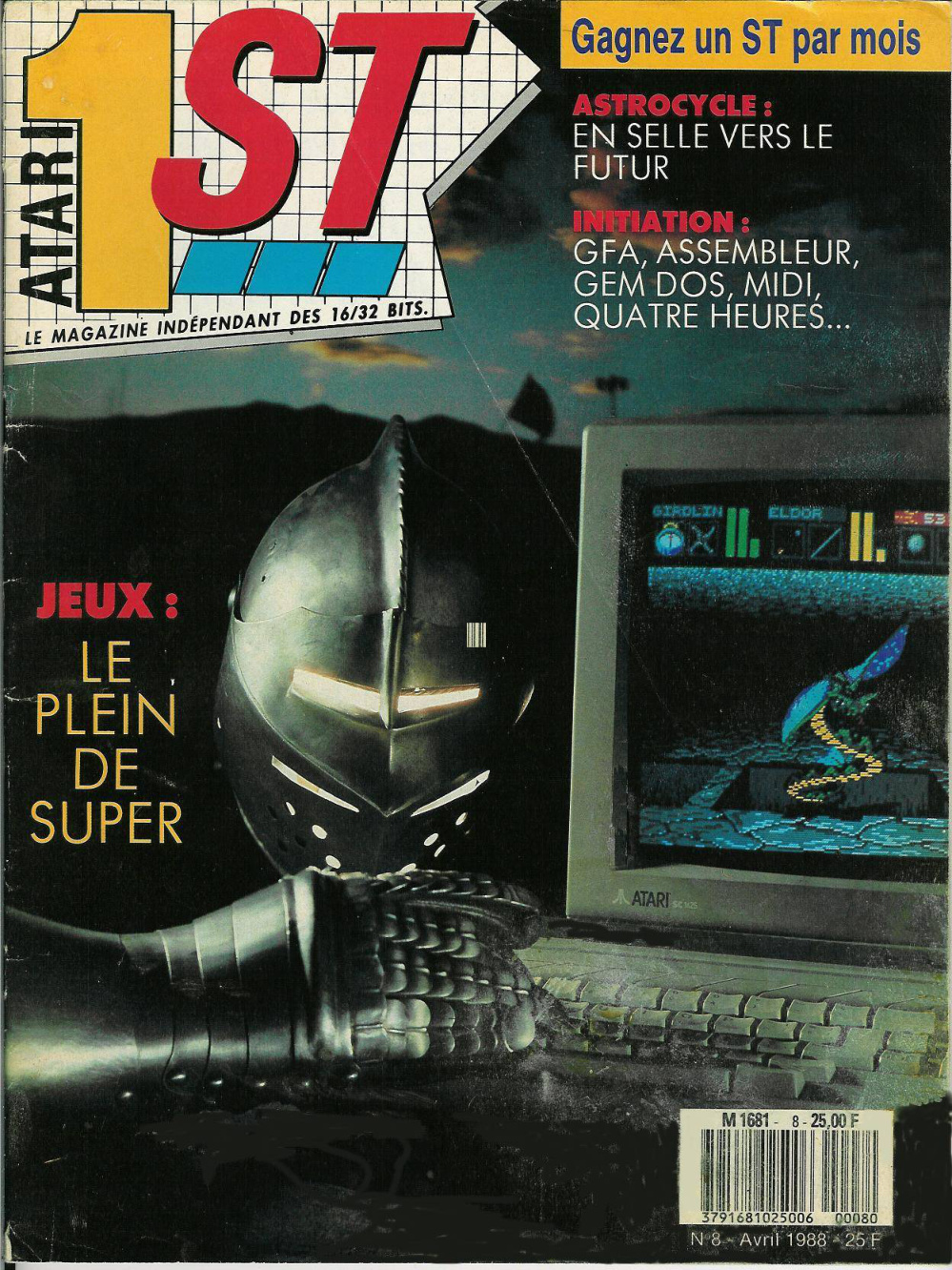 Première page de atari1st numero08