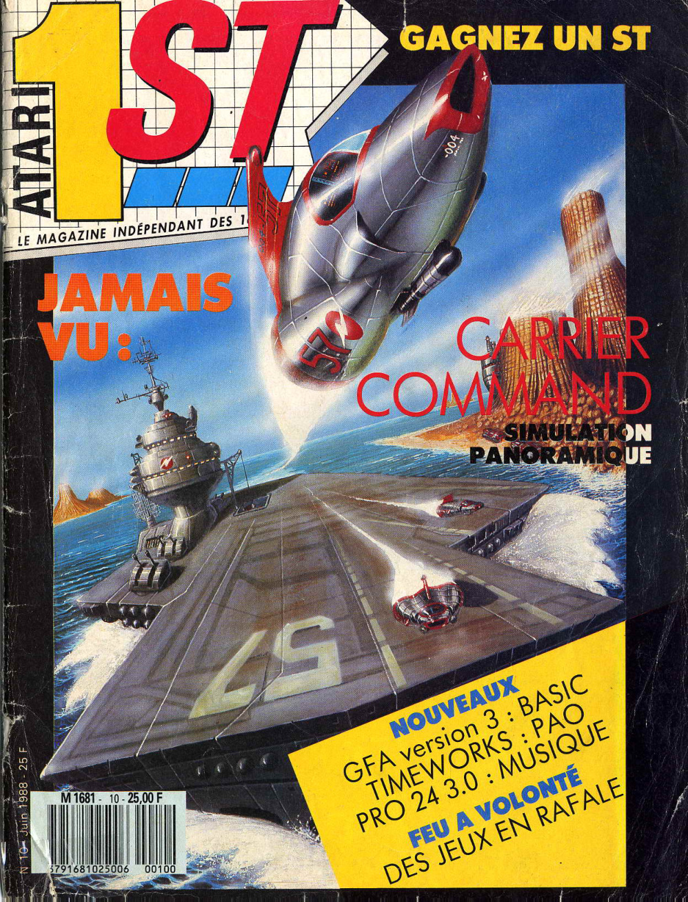 Première page de atari1st numero10