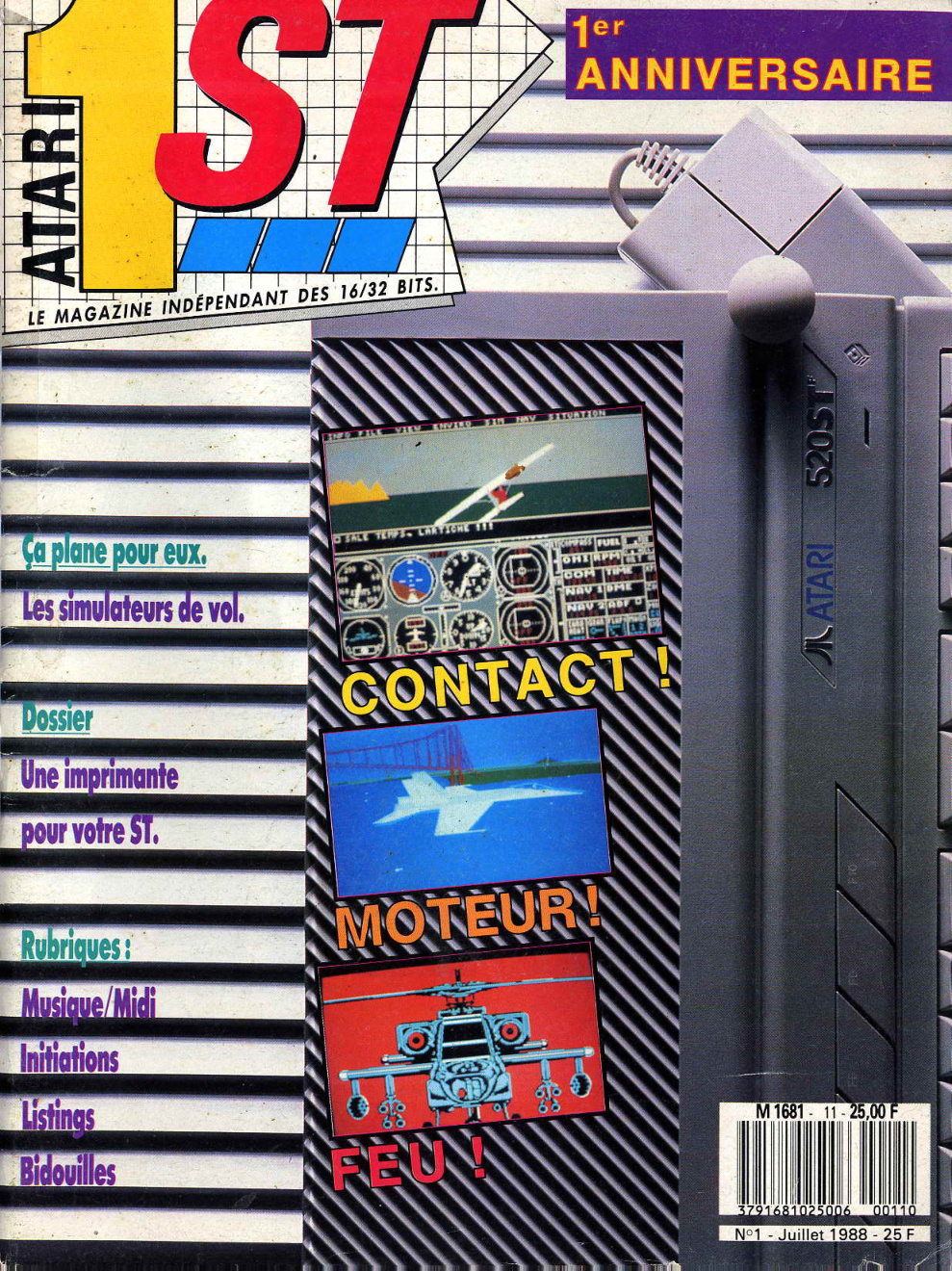 Première page de atari1st numero11
