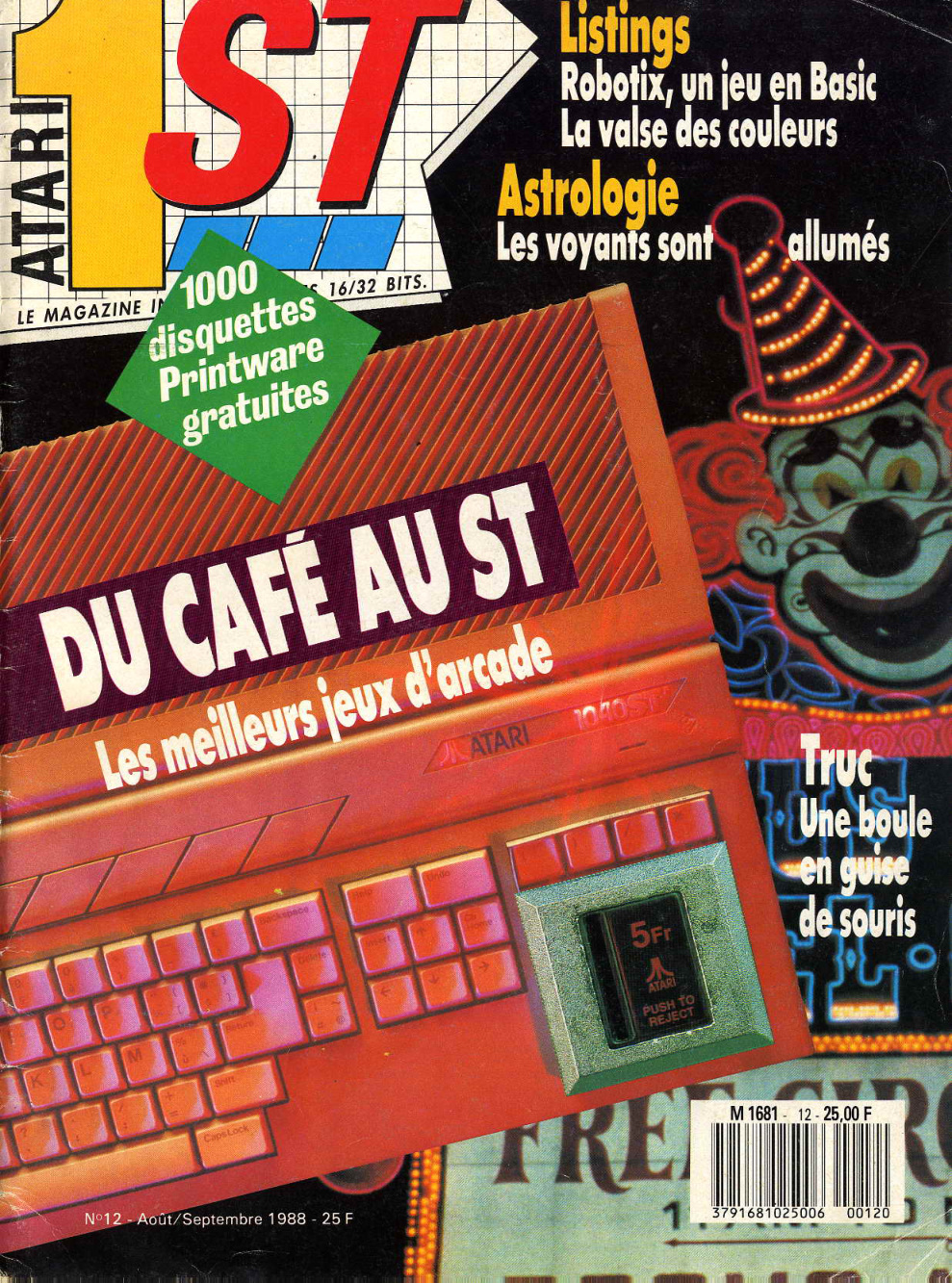 Première page de atari1st numero12