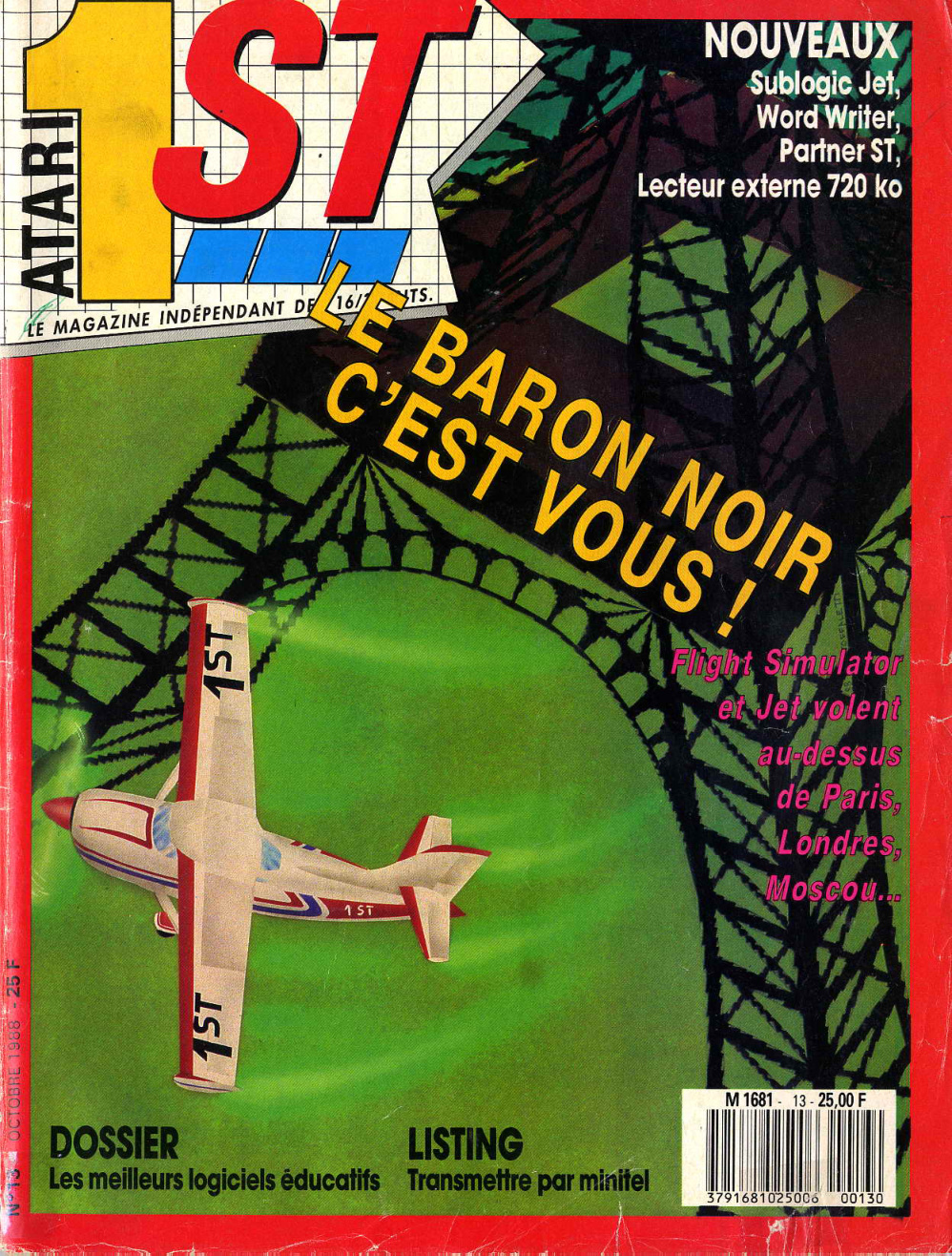 Première page de atari1st numero13