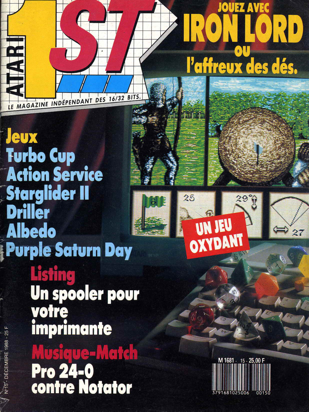 Première page de atari1st numero15