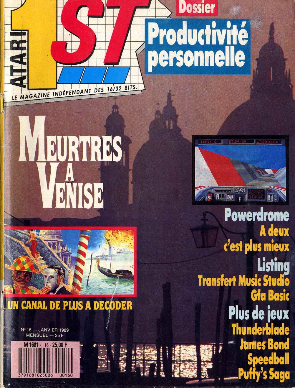 Première page de atari1st numero16