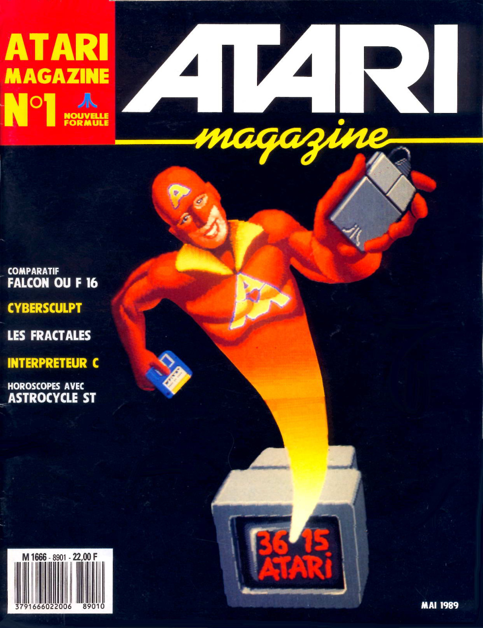 Première page de atarimagazine numero01