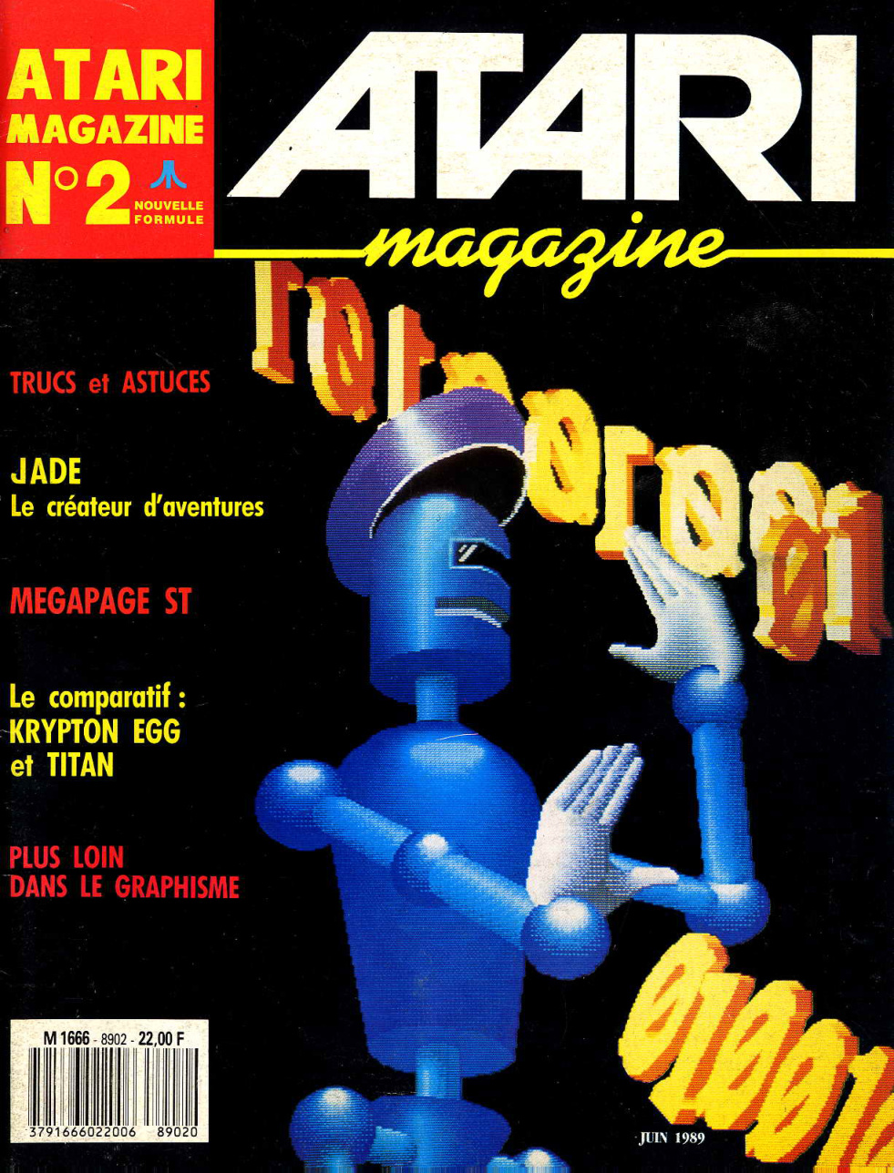 Première page de atarimagazine numero02
