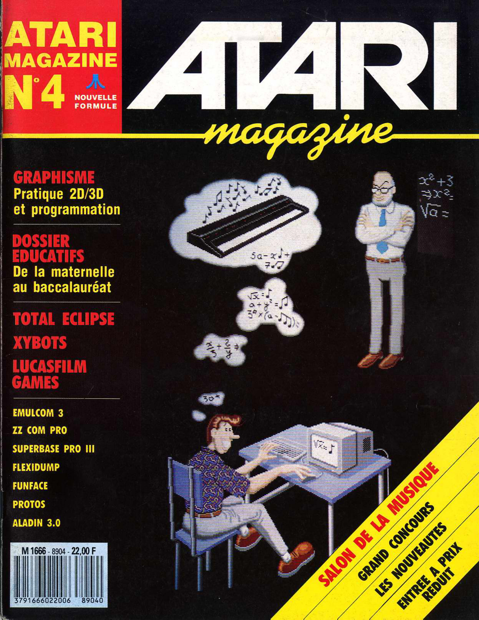 Première page de atarimagazine numero04