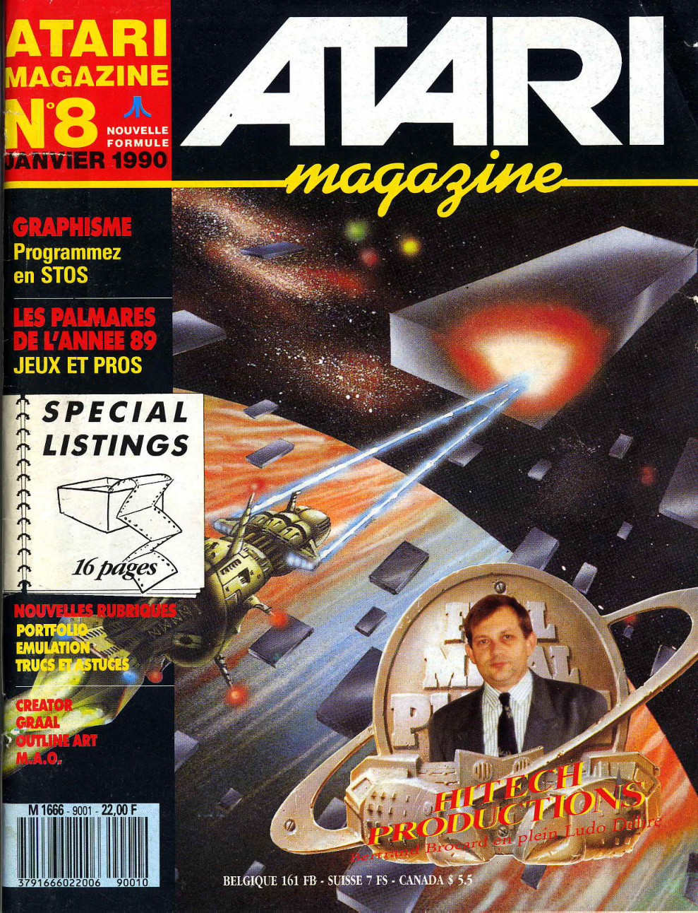 Première page de atarimagazine numero08
