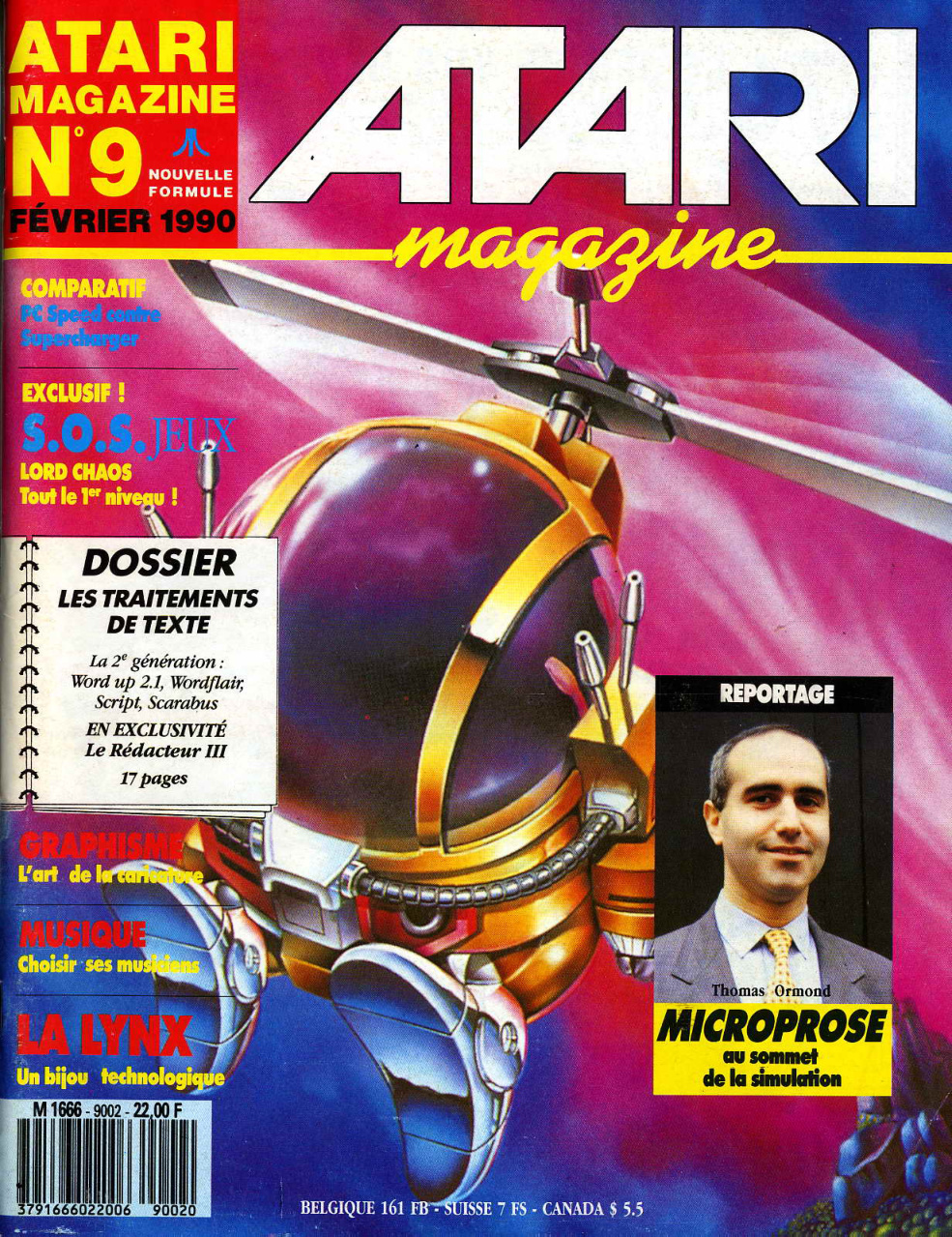 Première page de atarimagazine numero09