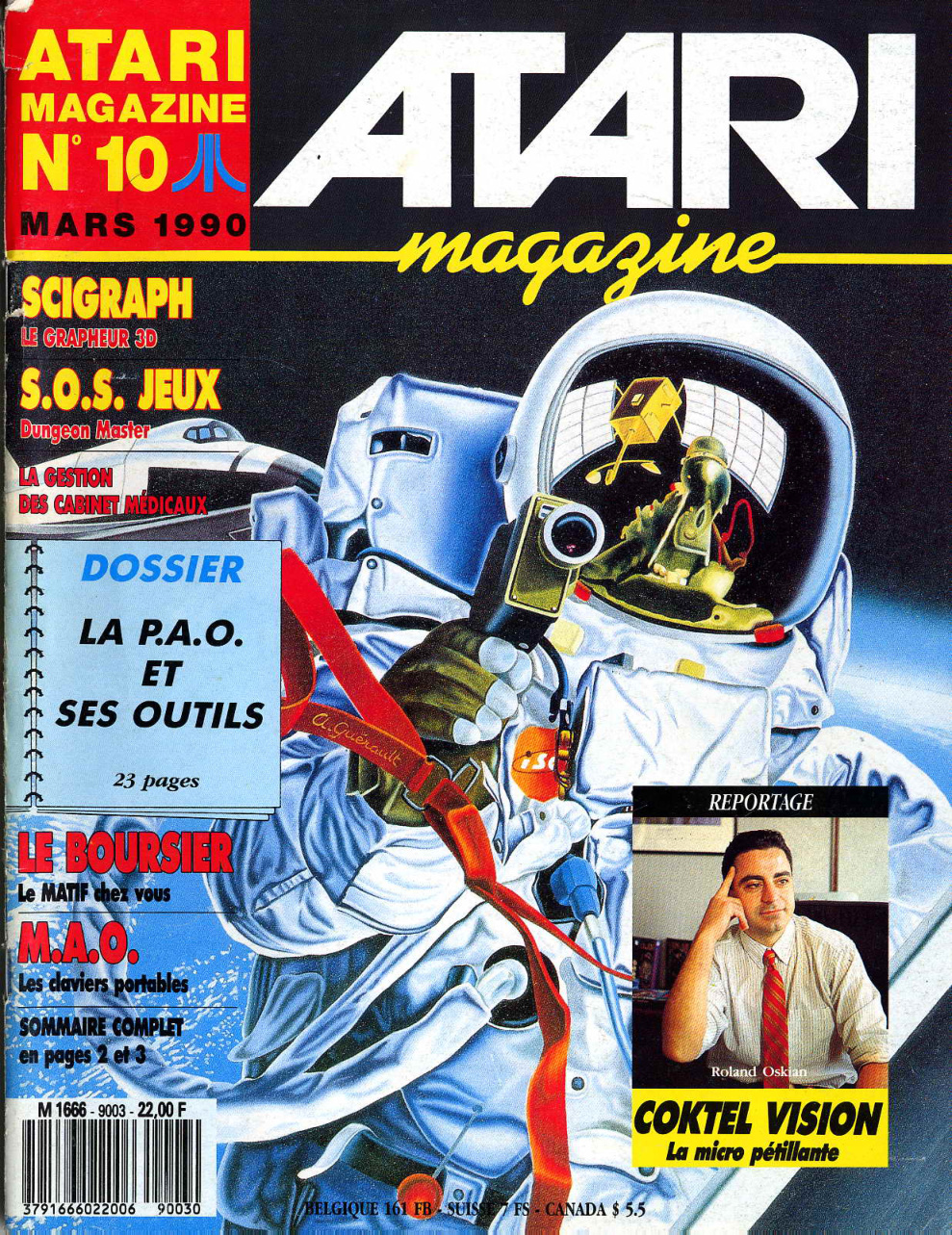 Première page de atarimagazine numero10