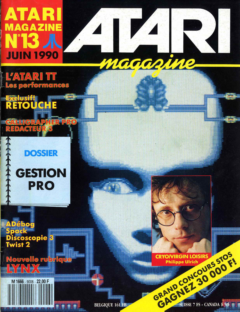 Première page de atarimagazine numero13