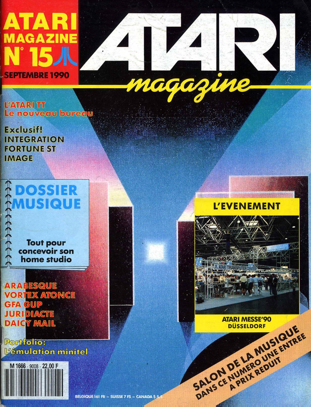 Première page de atarimagazine numero15