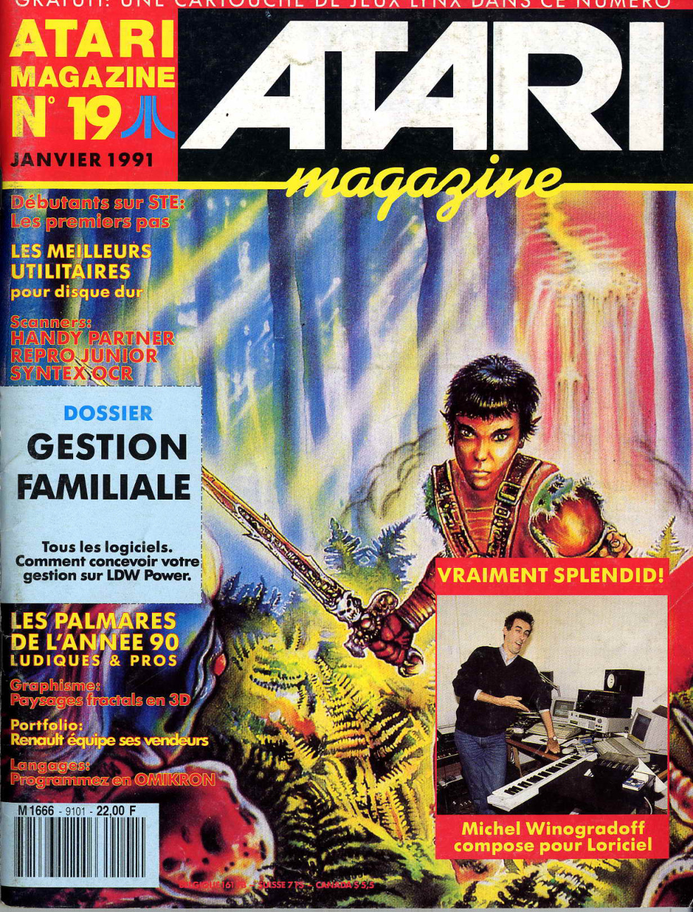 Première page de atarimagazine numero19