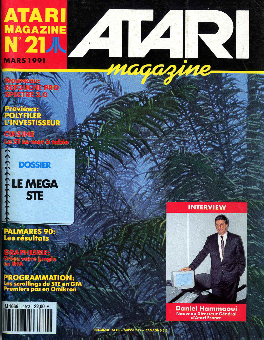 Première page de atarimagazine numero21
