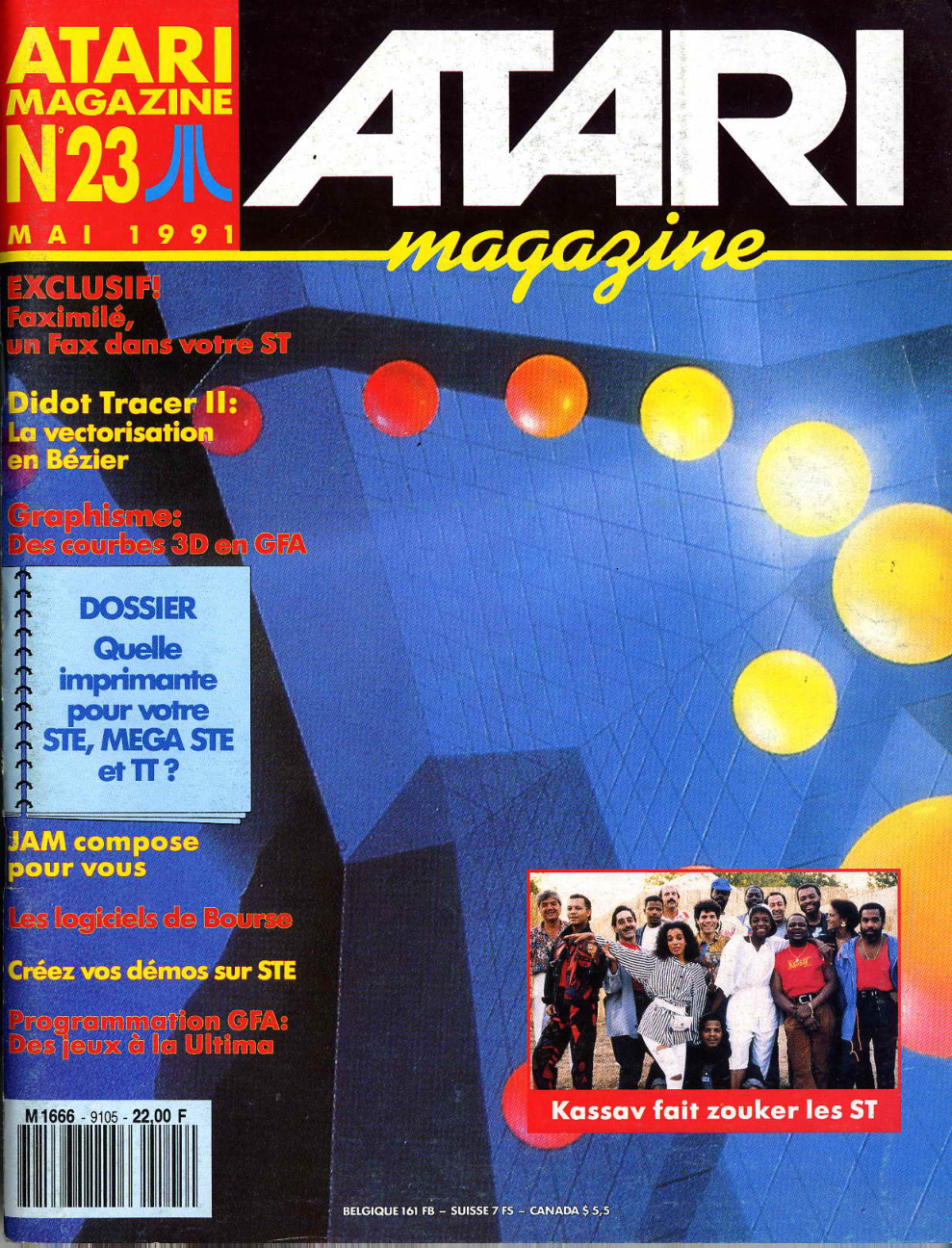 Première page de atarimagazine numero23