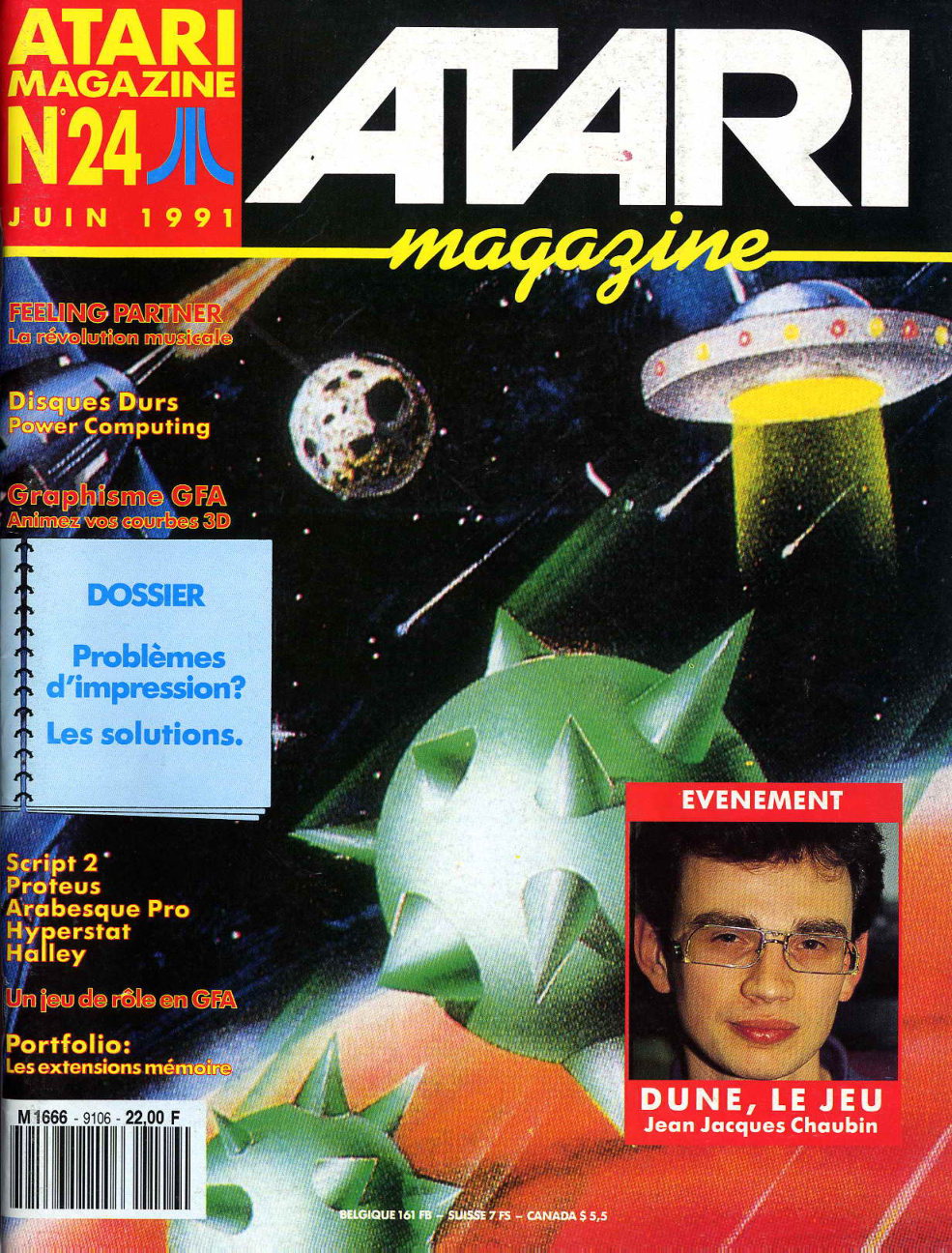 Première page de atarimagazine numero24