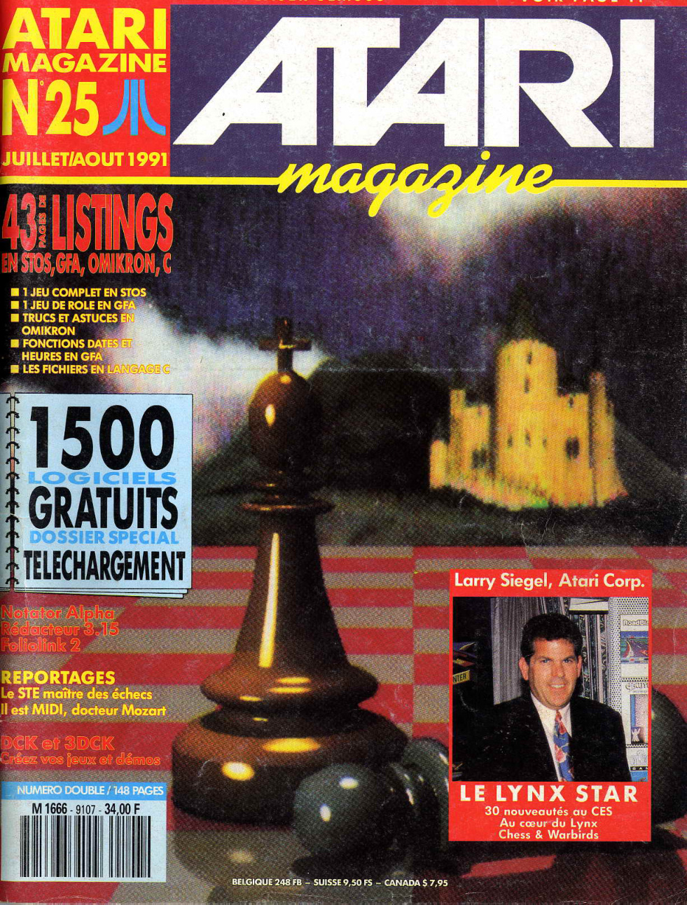 Première page de atarimagazine numero25