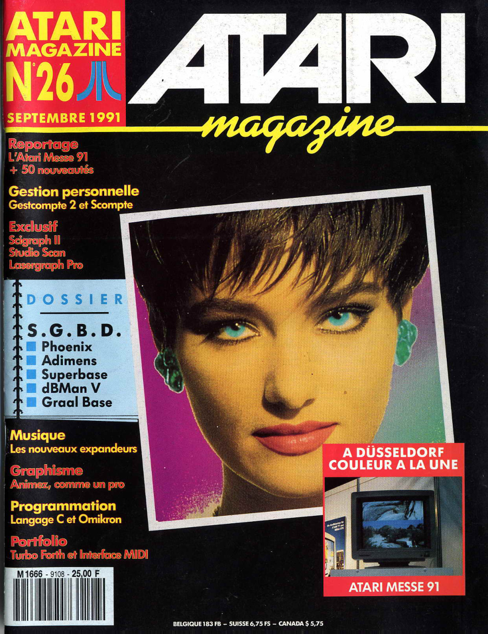 Première page de atarimagazine numero26