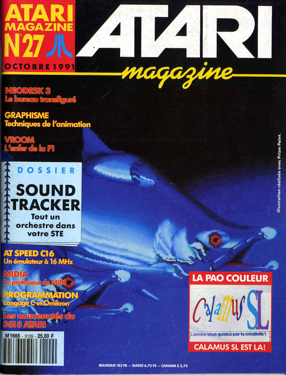 Première page de atarimagazine numero27