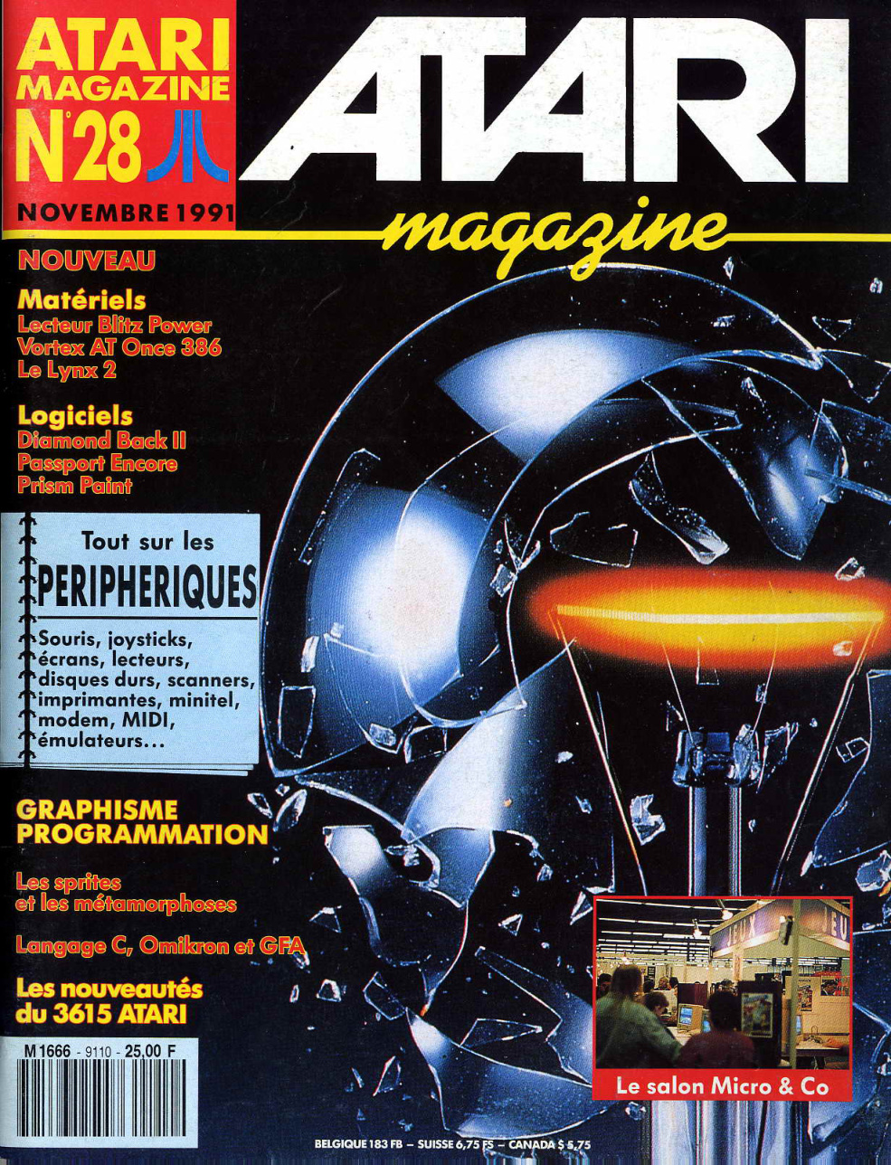 Première page de atarimagazine numero28
