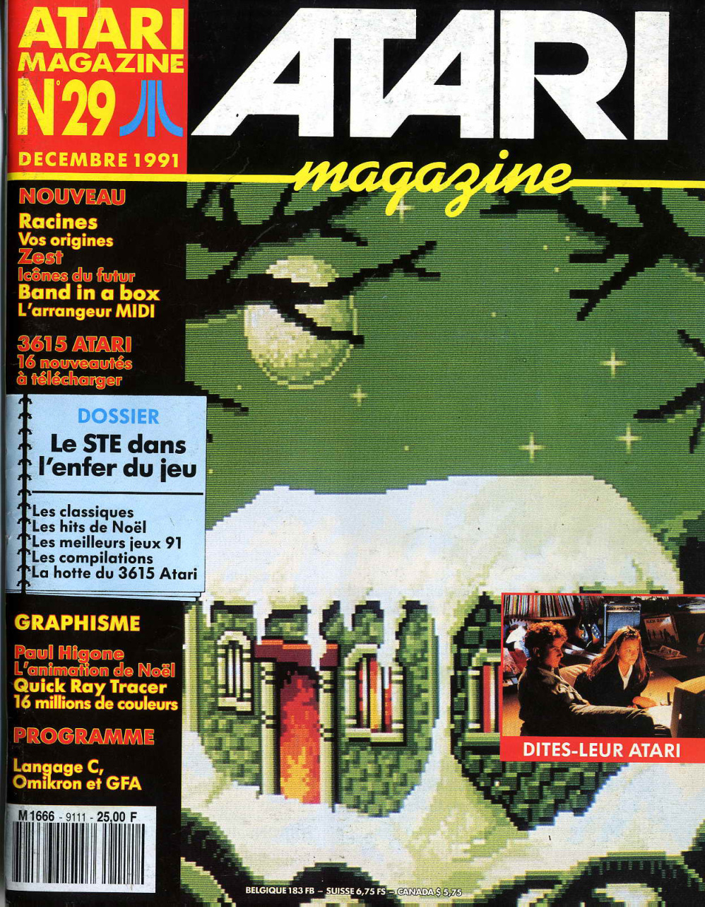 Première page de atarimagazine numero29