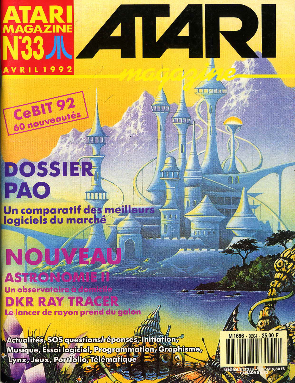 Première page de atarimagazine numero33