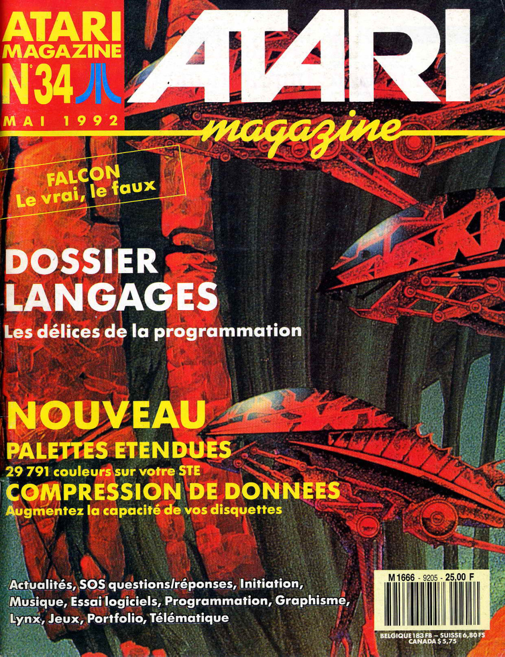 Première page de atarimagazine numero34