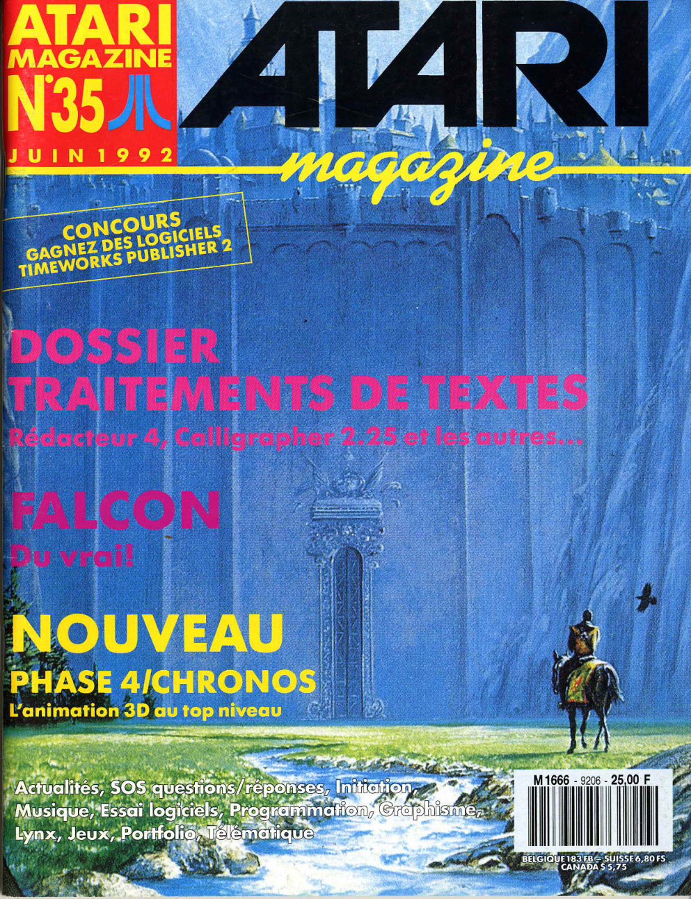 Première page de atarimagazine numero35