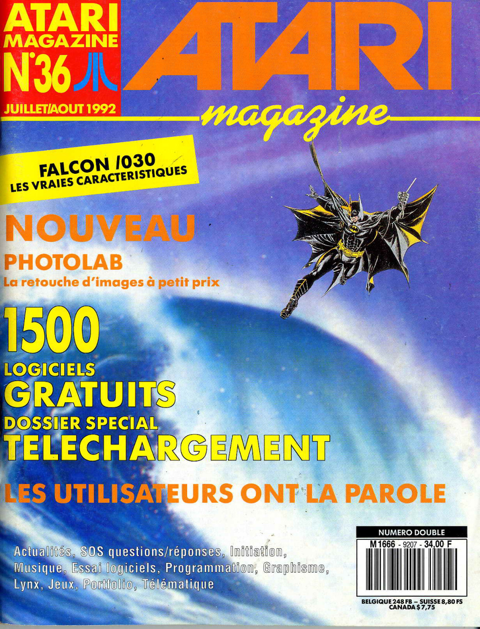 Première page de atarimagazine numero36