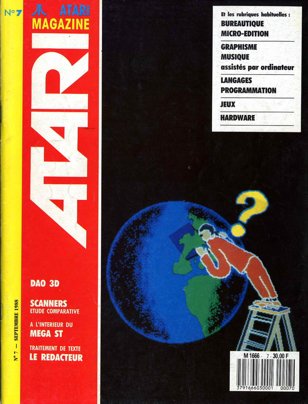 Première page de atarimagazinepv numero07