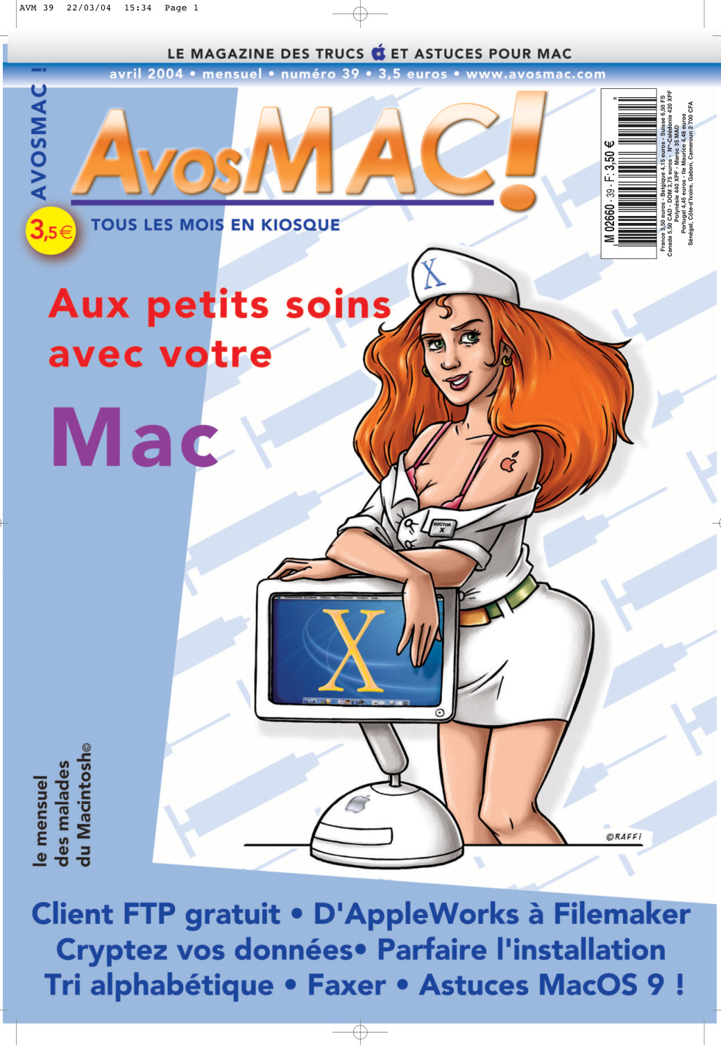 Première page de avosmac numero039