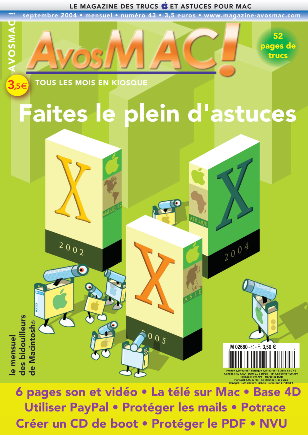 Première page de avosmac numero043