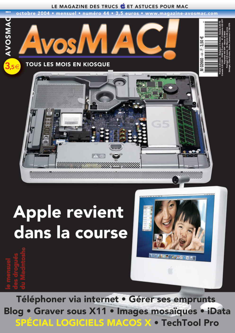 Première page de avosmac numero044