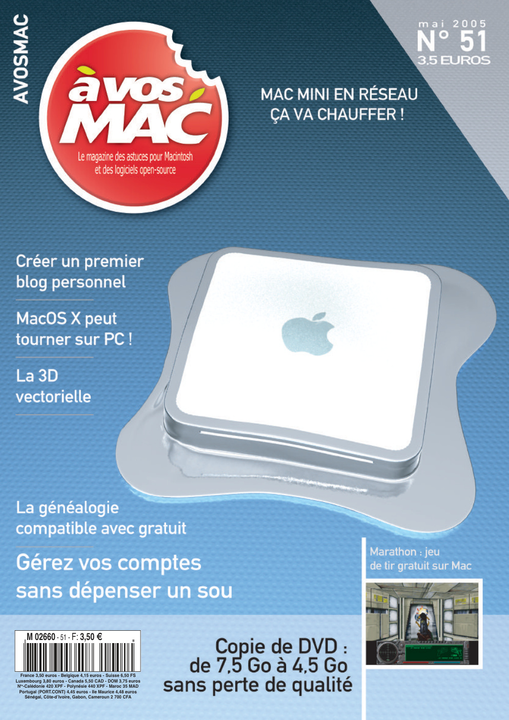 Première page de avosmac numero051