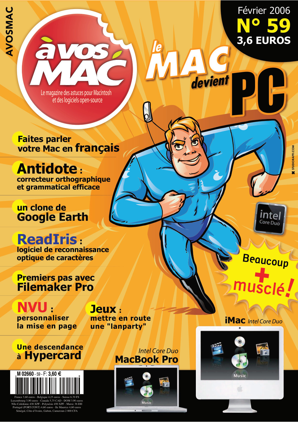 Première page de avosmac numero059
