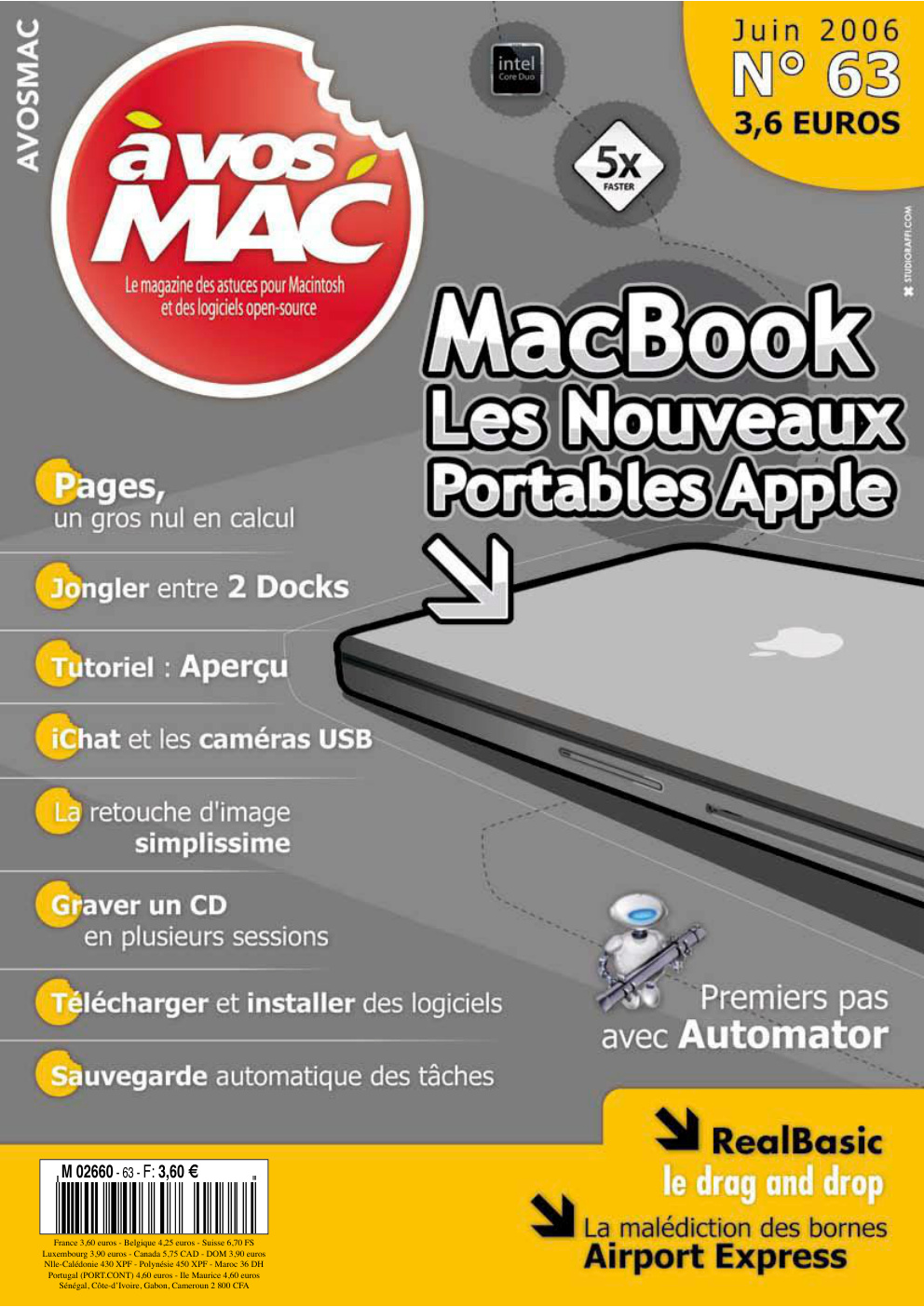 Première page de avosmac numero063