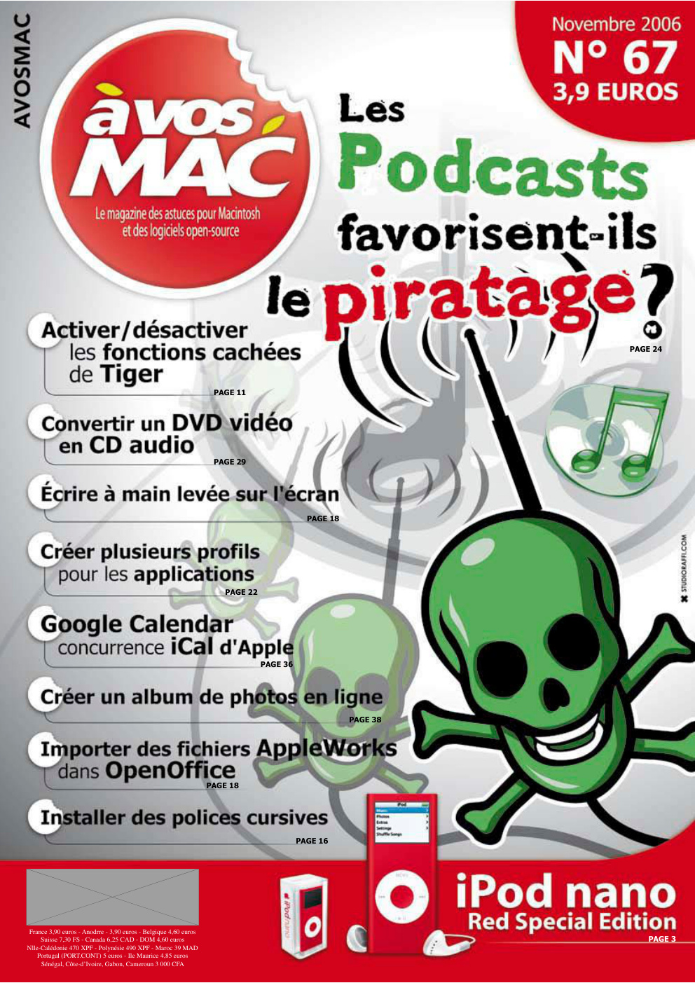 Première page de avosmac numero067
