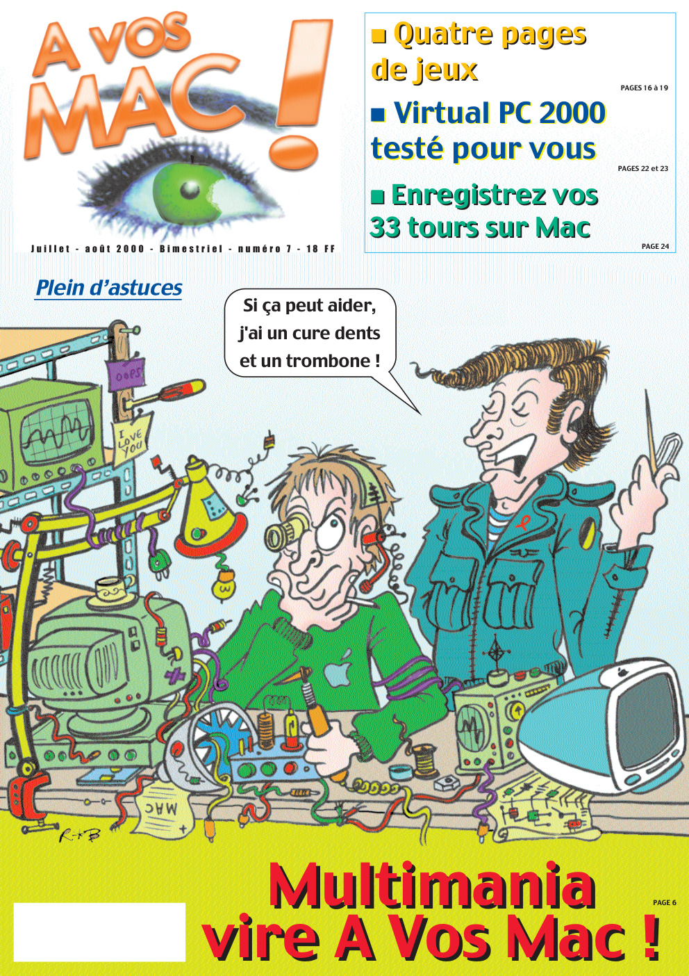 Première page de avosmac numero07