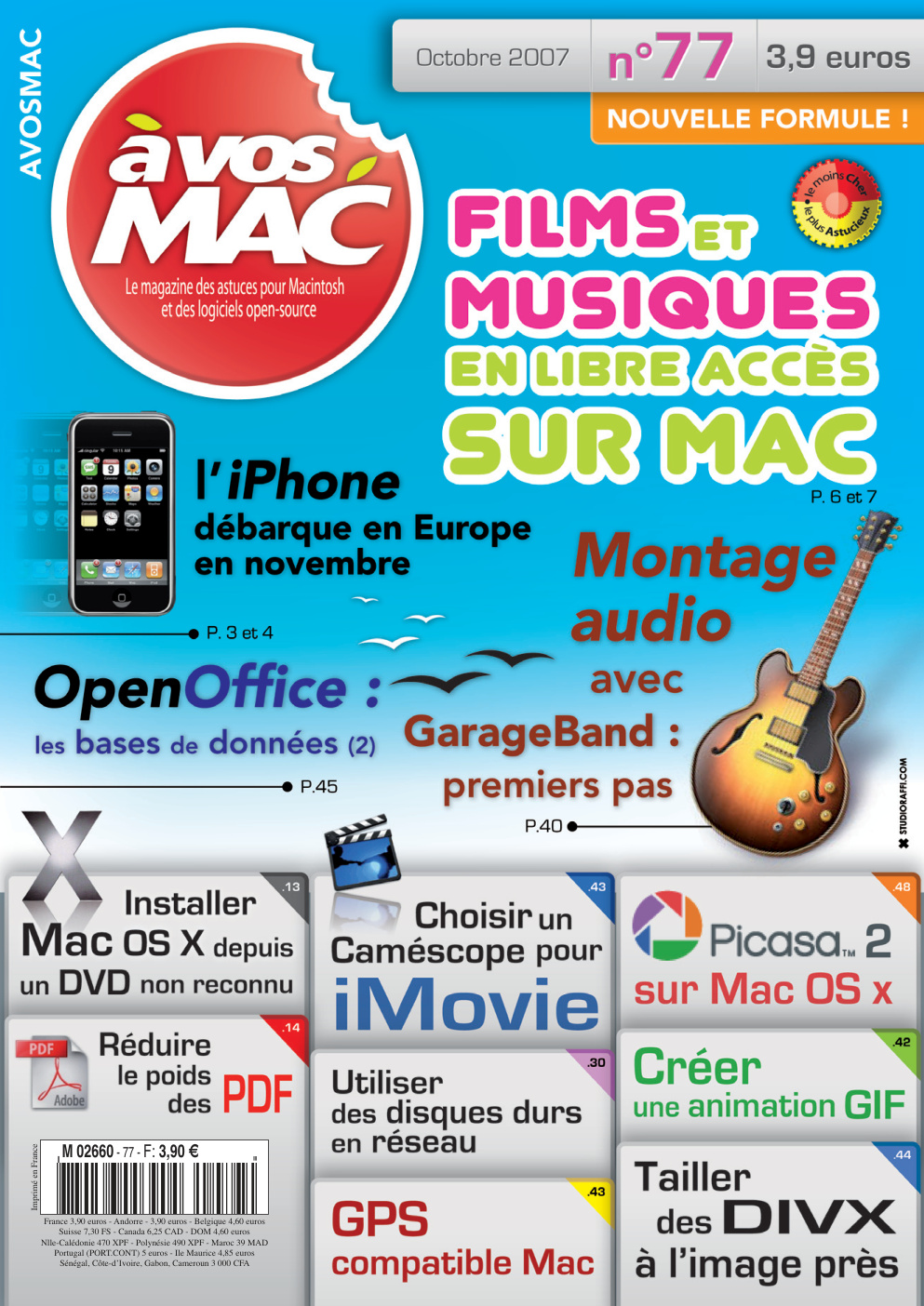 Première page de avosmac numero077