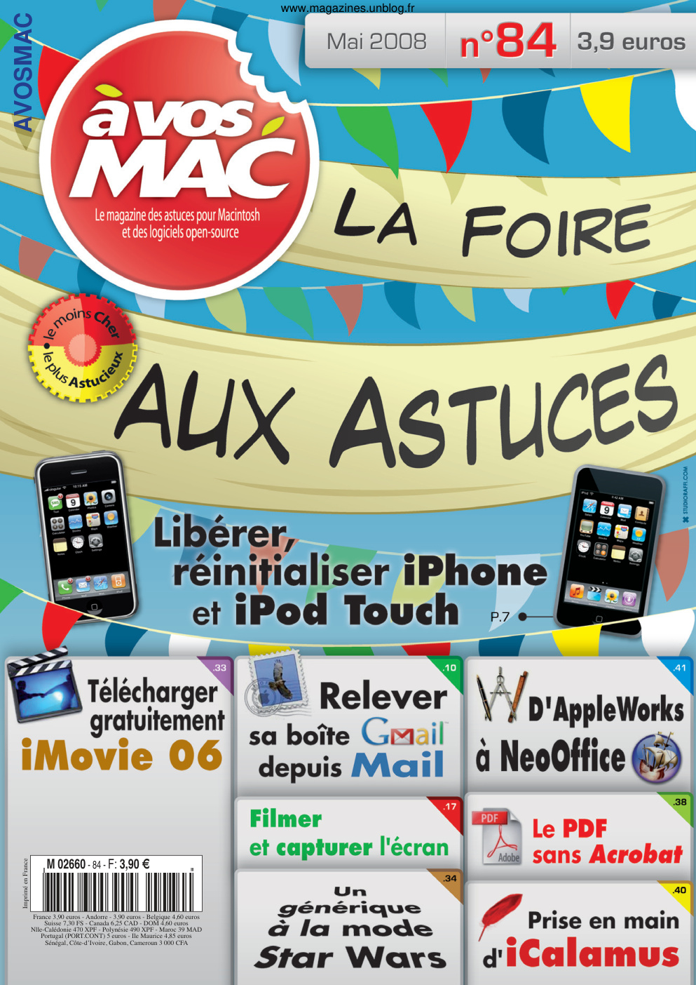 Première page de avosmac numero084