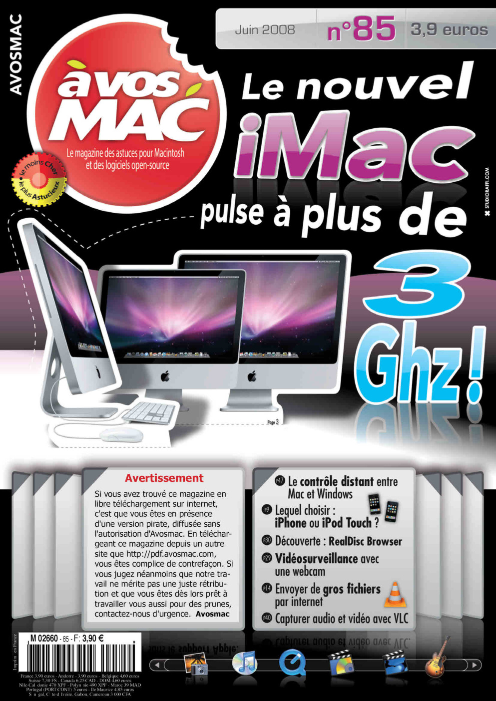 Première page de avosmac numero085