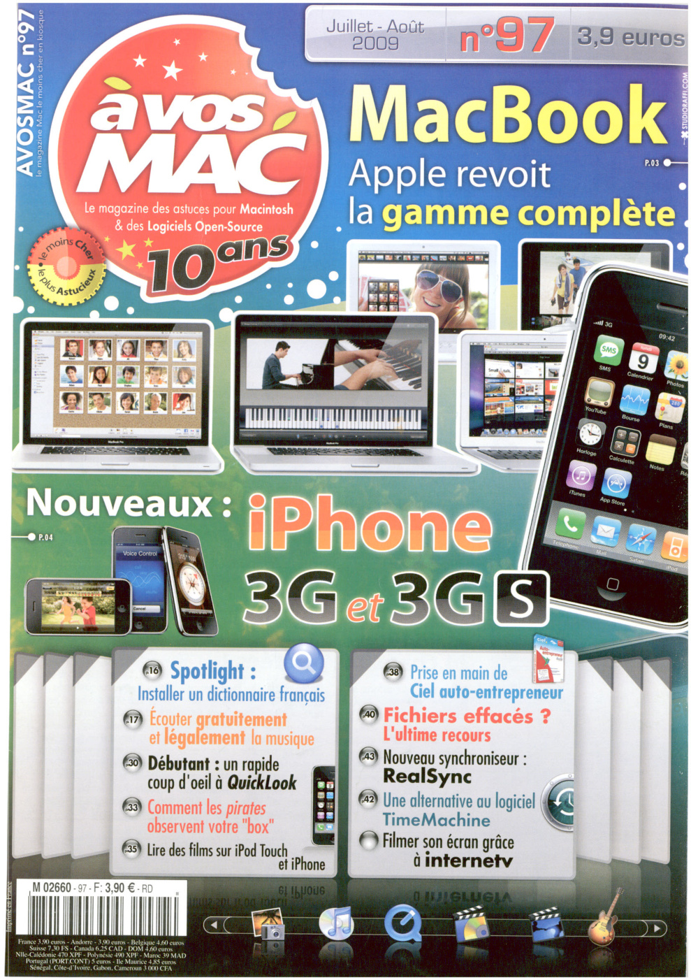 Première page de avosmac numero097