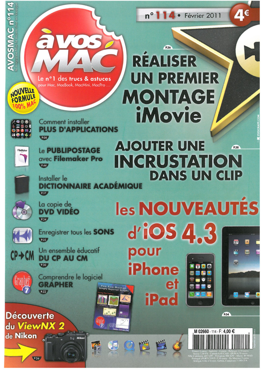 Première page de avosmac numero114
