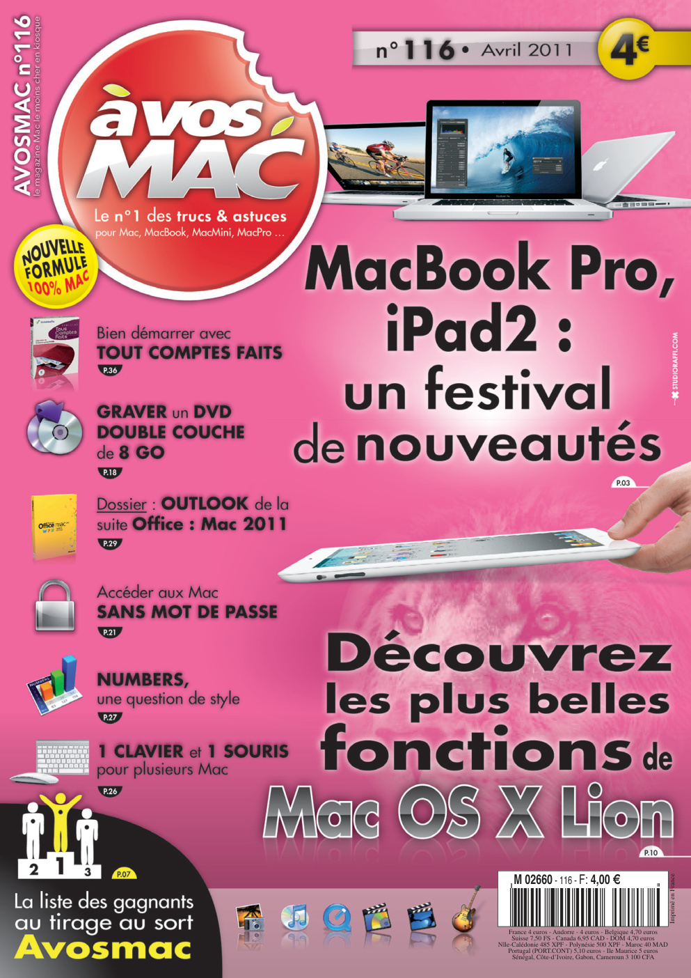 Première page de avosmac numero116