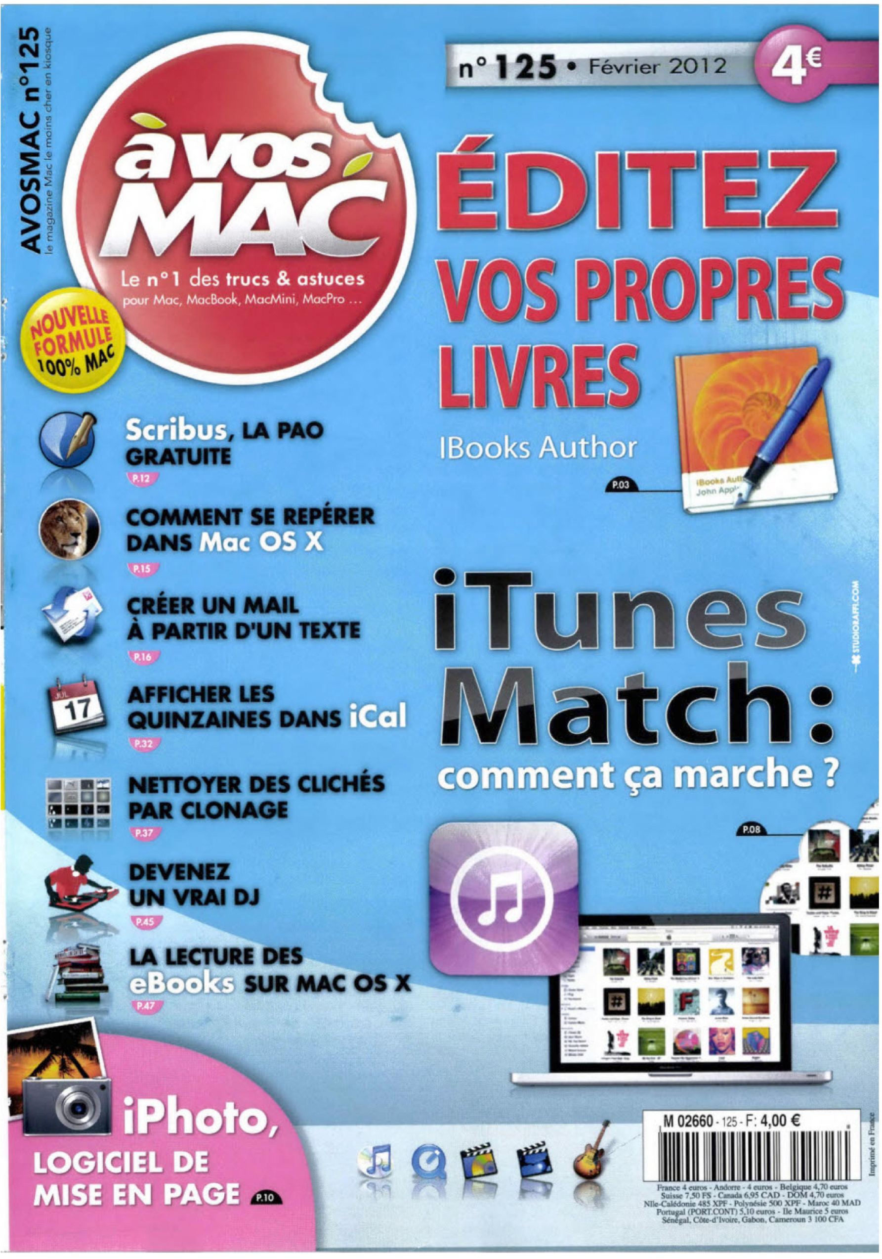 Première page de avosmac numero125