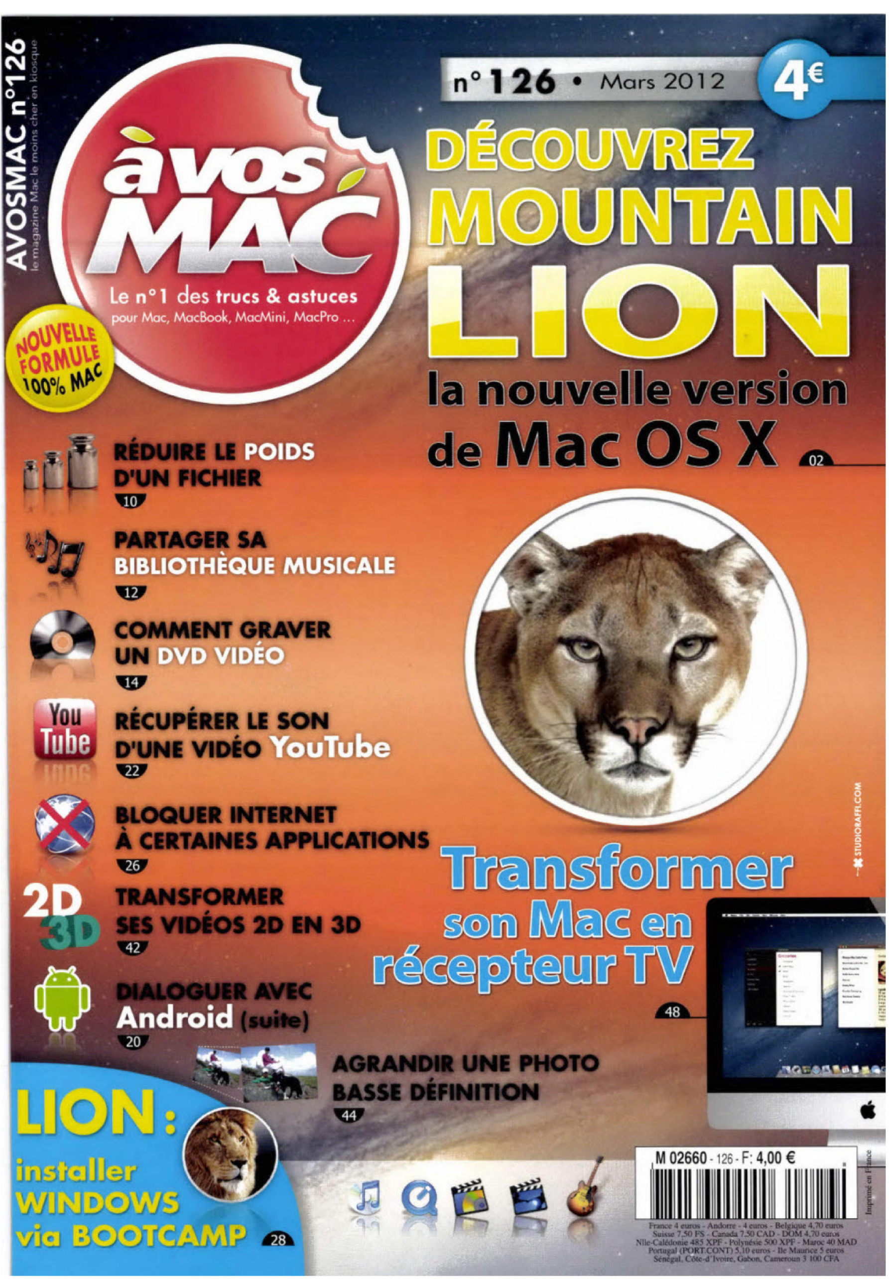 Première page de avosmac numero126