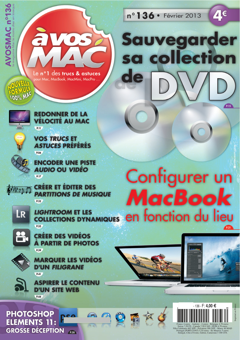 Première page de avosmac numero136