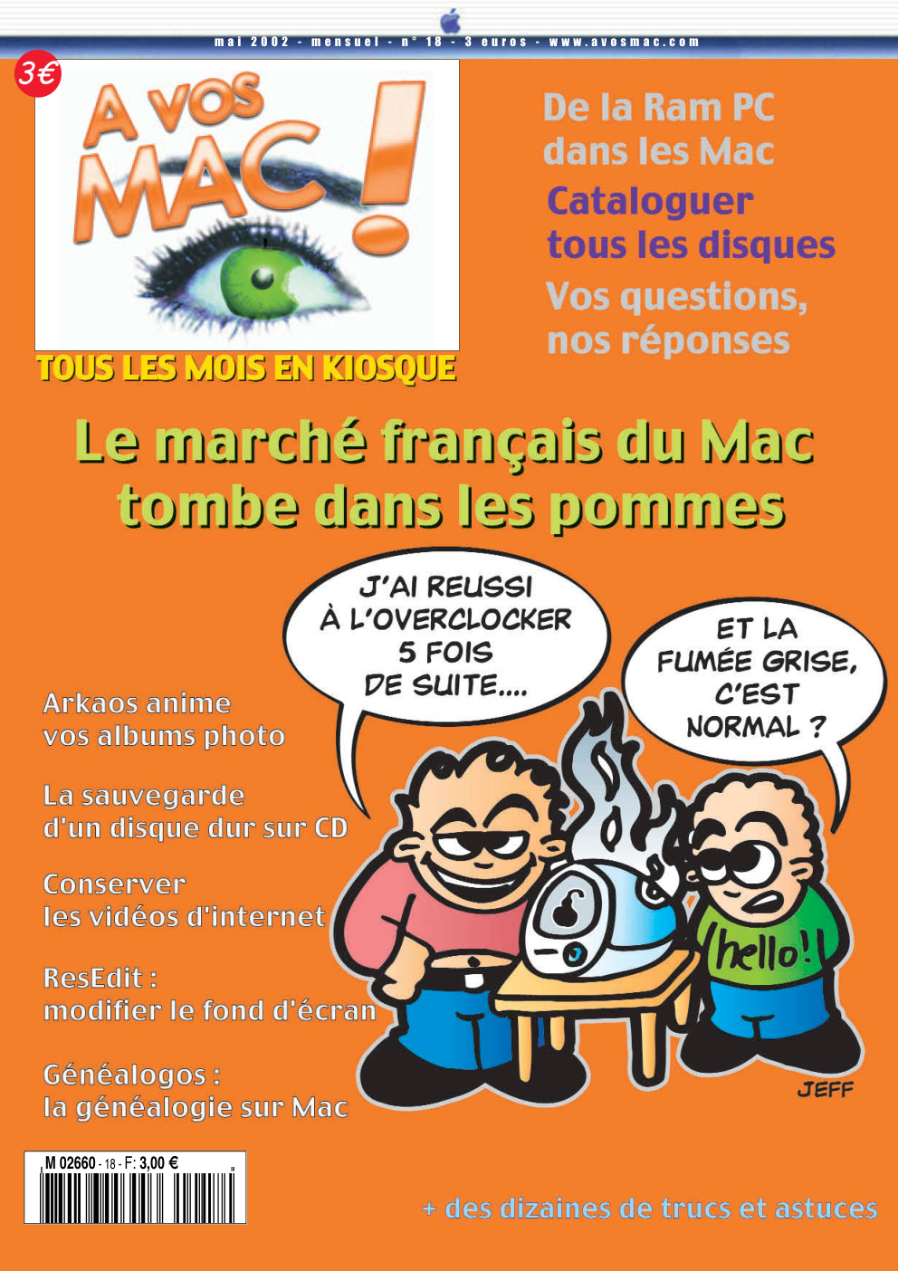 Première page de avosmac numero18