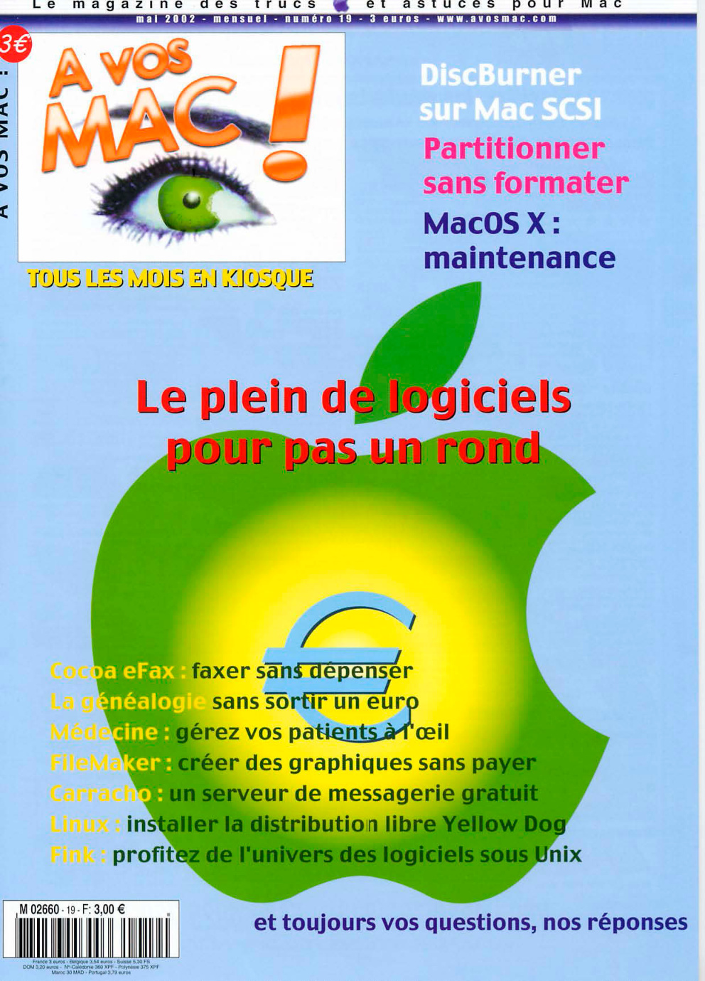Première page de avosmac numero19